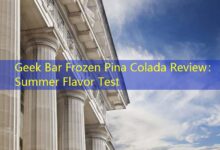 Geek Bar Frozen Pina Colada Review: Summer Flavor Test-Vape