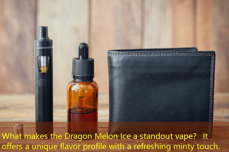 What makes the Dragon Melon Ice a standout vape？ It offers a unique flavor profile with a refreshing minty touch.