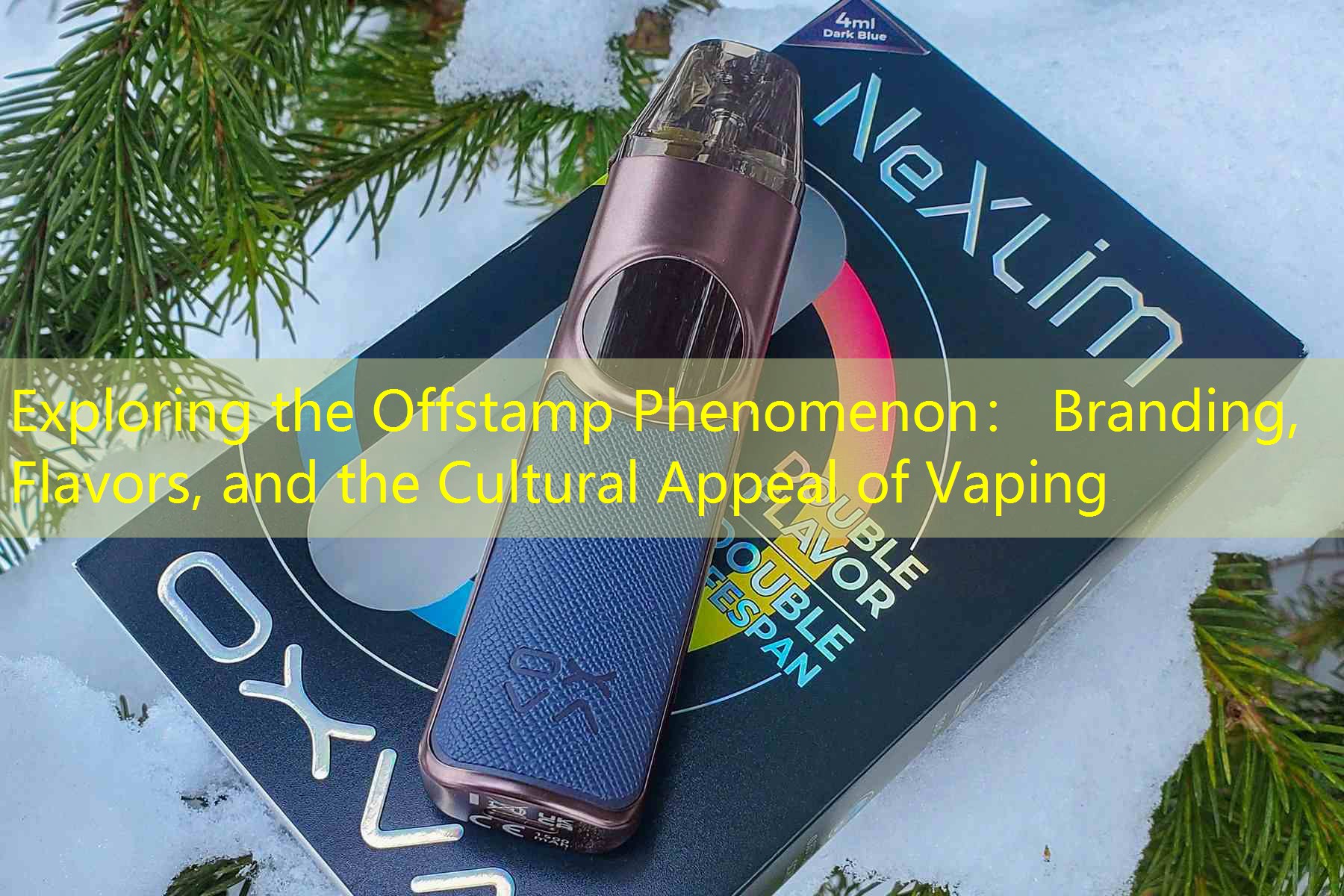 Exploring the Offstamp Phenomenon： Branding, Flavors, and the Cultural Appeal of Vaping