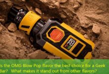 Is the OMG Blow Pop flavor the best choice for a Geek Bar? What makes it stand out from other flavors?-Vape