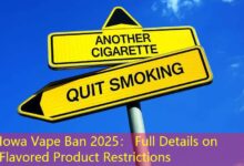 Iowa Vape Ban 2025: Full Details on Flavored Product Restrictions-Vape