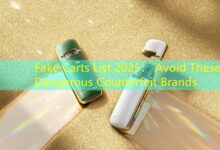 Fake Carts List 2025: Avoid These Dangerous Counterfeit Brands-Vape