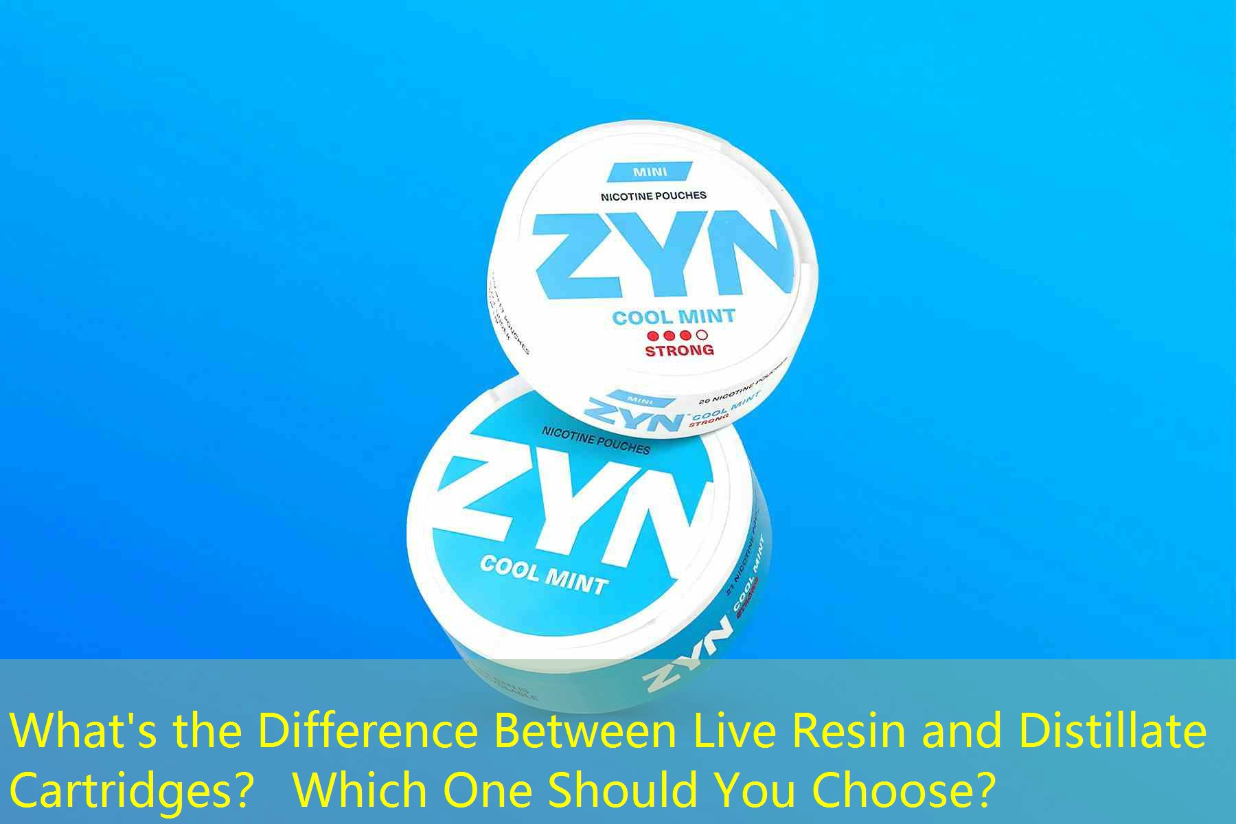 What's the Difference Between Live Resin and Distillate Cartridges？ Which One Should You Choose？