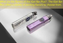 What are the flavors of the iGet Bar Plus? The iGet Bar Plus offers a variety of exciting flavors to choose from.-Vape