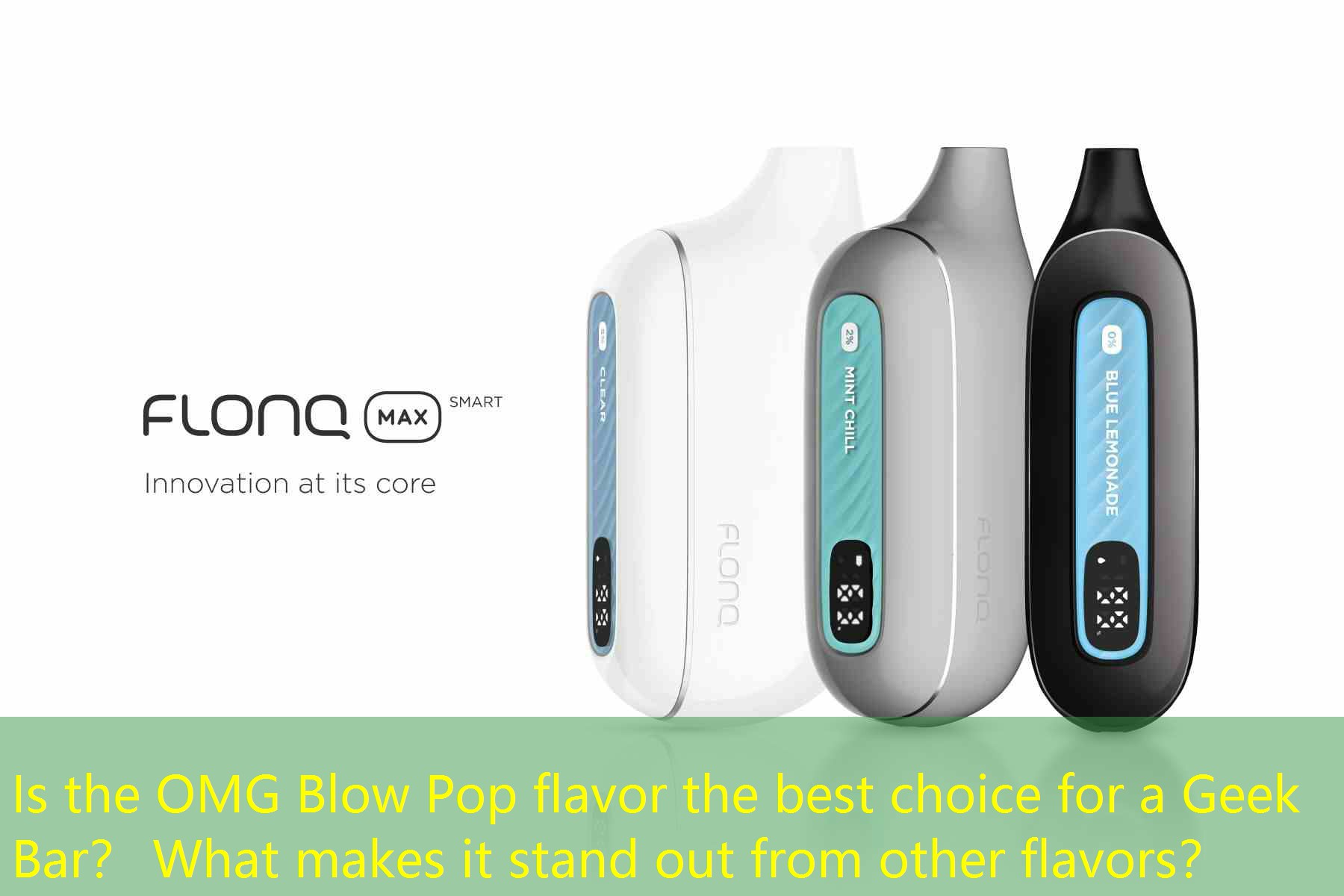Is the OMG Blow Pop flavor the best choice for a Geek Bar？ What makes it stand out from other flavors？