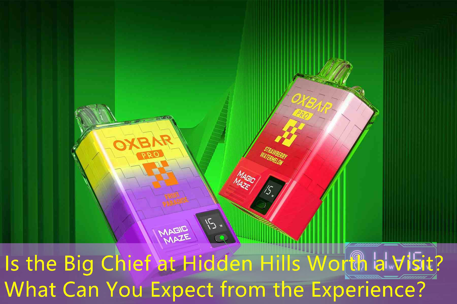 Is the Big Chief at Hidden Hills Worth a Visit？ What Can You Expect from the Experience？
