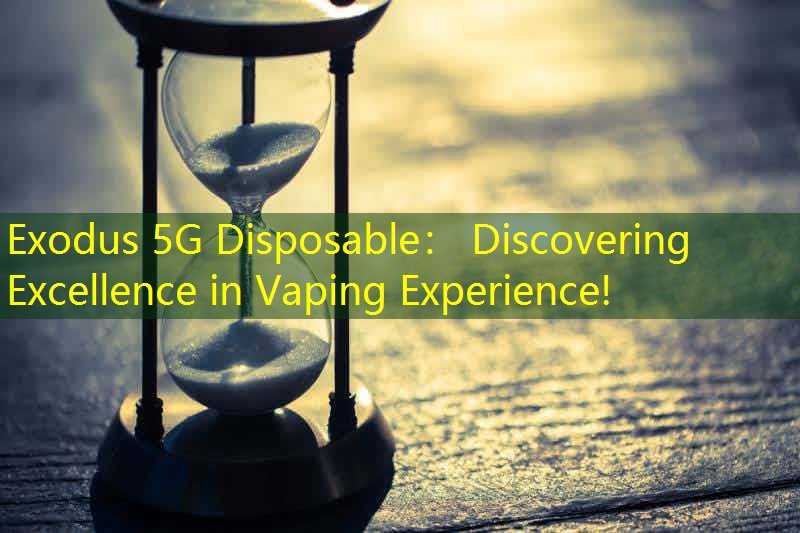 Exodus 5G Disposable： Discovering Excellence in Vaping Experience!