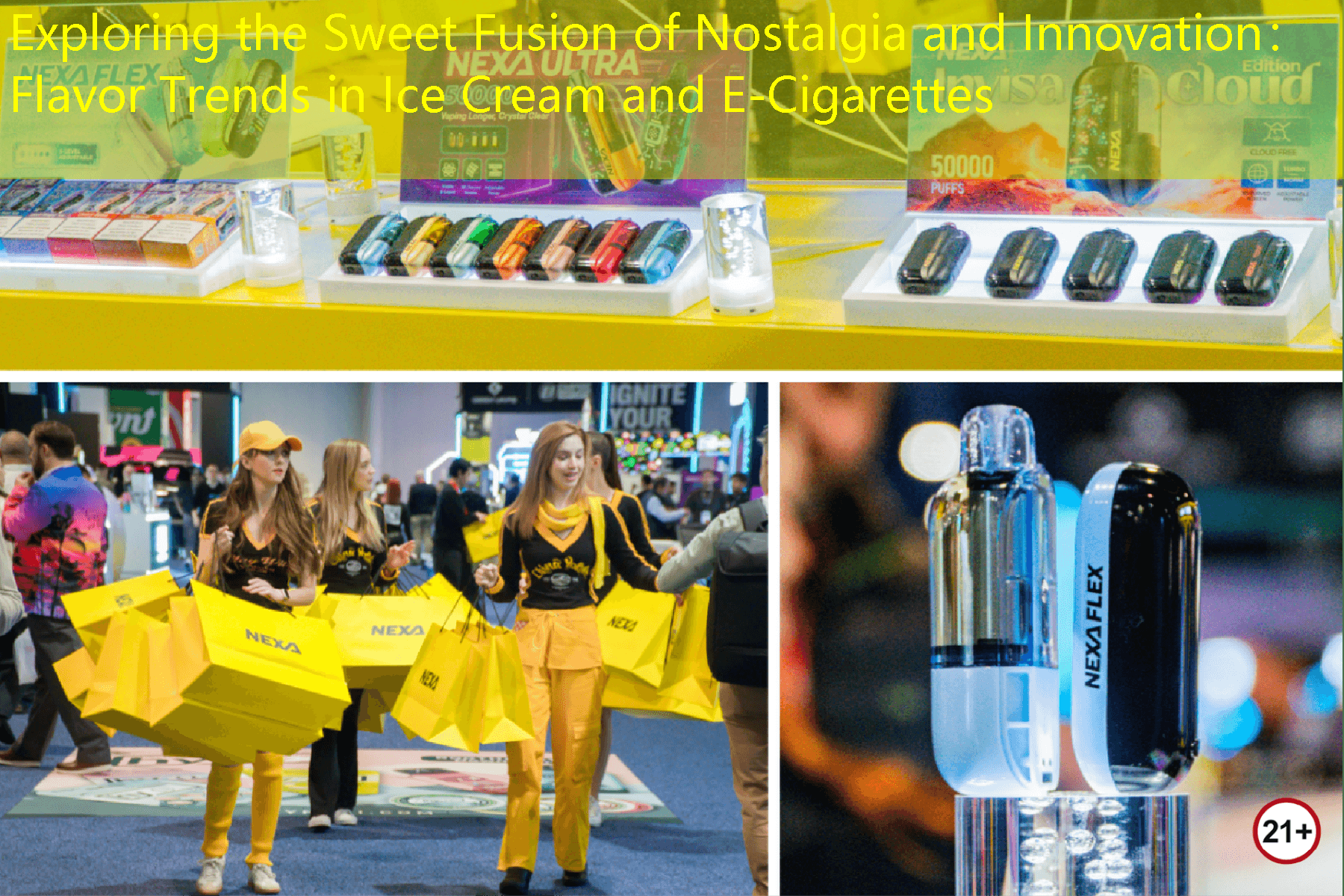 Exploring the Sweet Fusion of Nostalgia and Innovation： Flavor Trends in Ice Cream and E-Cigarettes