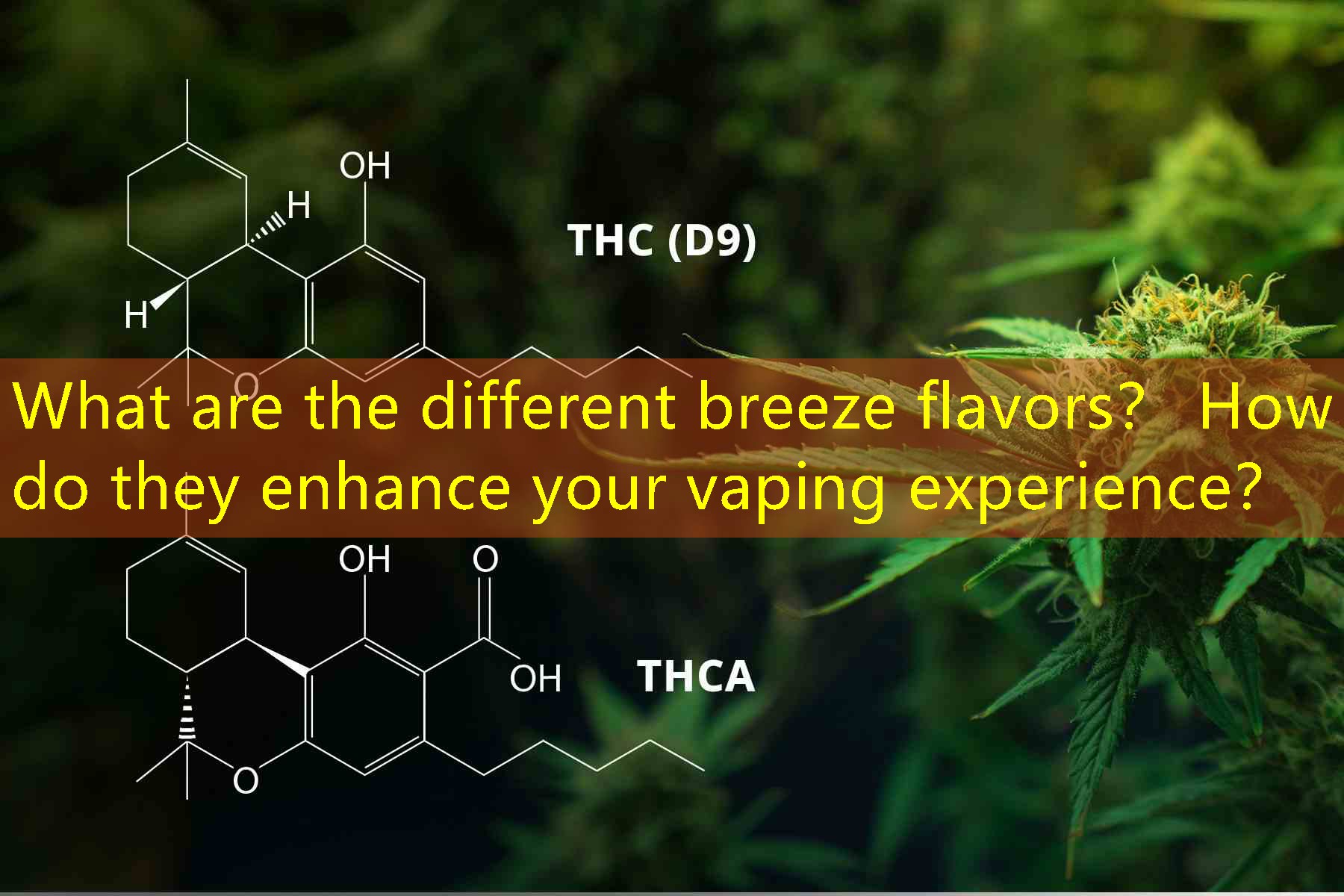 What are the different breeze flavors？ How do they enhance your vaping experience？