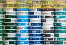 GeekVape S100 vs. Aegis Legend 2: Durability and Performance Test-Vape