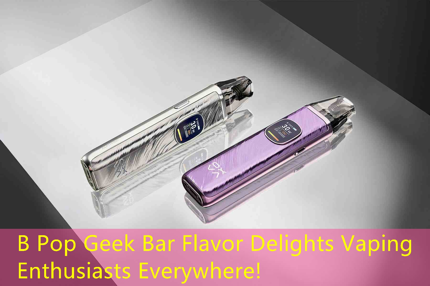 B Pop Geek Bar Flavor Delights Vaping Enthusiasts Everywhere!