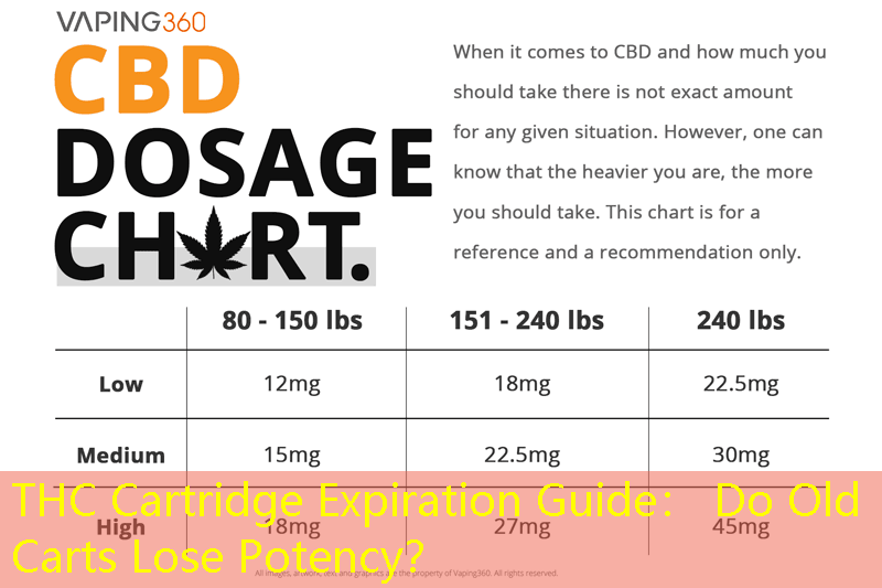 THC Cartridge Expiration Guide： Do Old Carts Lose Potency？